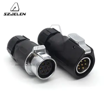 

XHP20 IP67 Waterproof Connector 7pin For Industry Electric Circular Connector Male Plug Female Socket