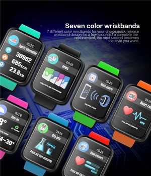 

Sport3 Smart Watch Fitness Tracker Bracelet Men Blood Pressure IP68 Waterproof Clock Smartwatch For IOS Android Wearable Devices
