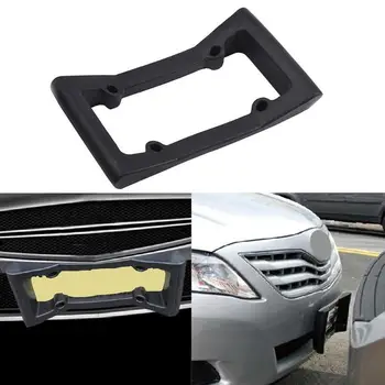 

Universal Car License Plate Frame Truck Car License Plate Protective Cover Rubber Anti-collision Shockproof License Plate Holder