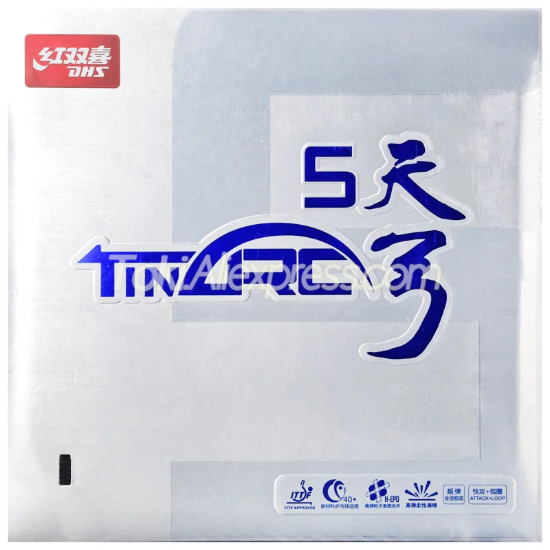 Rubber Ping-Pong-Sponge DHS 5-Table-Tennis ARC Ta5/tin Original