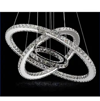 

Crystal lighting chandelier fixture light modern living room bedroom corridor LED light