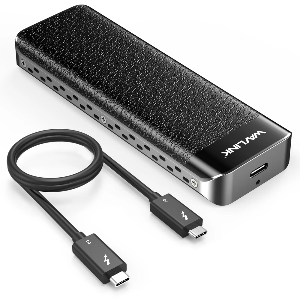 Wavlink USB C Thunderbolt 3 NVME внешний SSD корпус алюминиевый type-C NVMe разъем отличное рассеивание Intel Сертифицированный