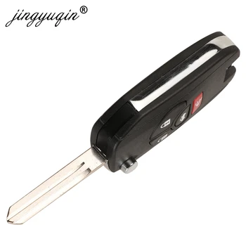 Pulsanti 2/3/4 modificato Flip Shell chiave remota per Nissan Sylphy Cube Juke Rogue Micra Qashqai Altima Maxima Sentra Versa - Pulsanti 2 3 4 modificato Flip Shell chiave remota per Nissan Sylphy Cube Juke Rogue