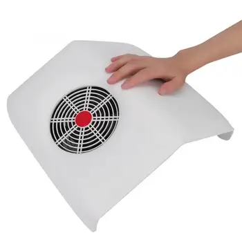 

45W Powerful Nail Dust Suction Collector Vacuum Cleaner Nail Art Equipment with 2pcs Dust Collecting Bags Nail Art Salon Tools