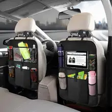 

80% Hot Sales 2Pcs Car Seat Back Oxford Cloth Multi-Pocket Storage Bag Tablet Pouch Organizer