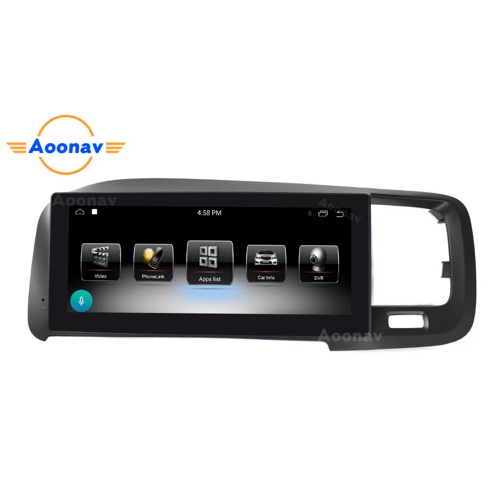 Автомобильное радио мультимедийный видеоплеер 4 + 64g для Volvo S60 V60 2011 2012 2013-2020