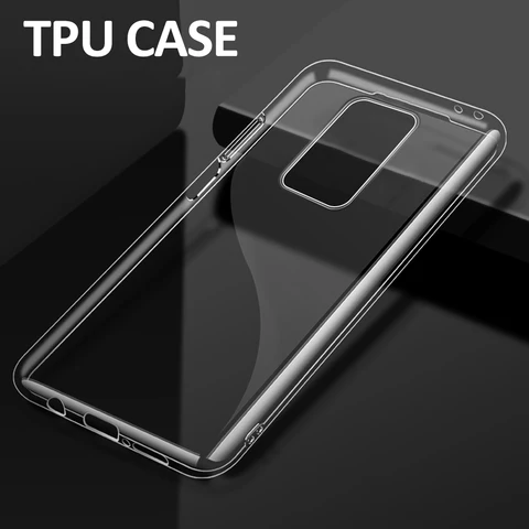 Silicone Case For Xiaomi Redmi Note 11 10 9 8 7 Pro Transparent Case Redmi Note 10 9 Pro Max 9s 10s Note 10 Pro Cover