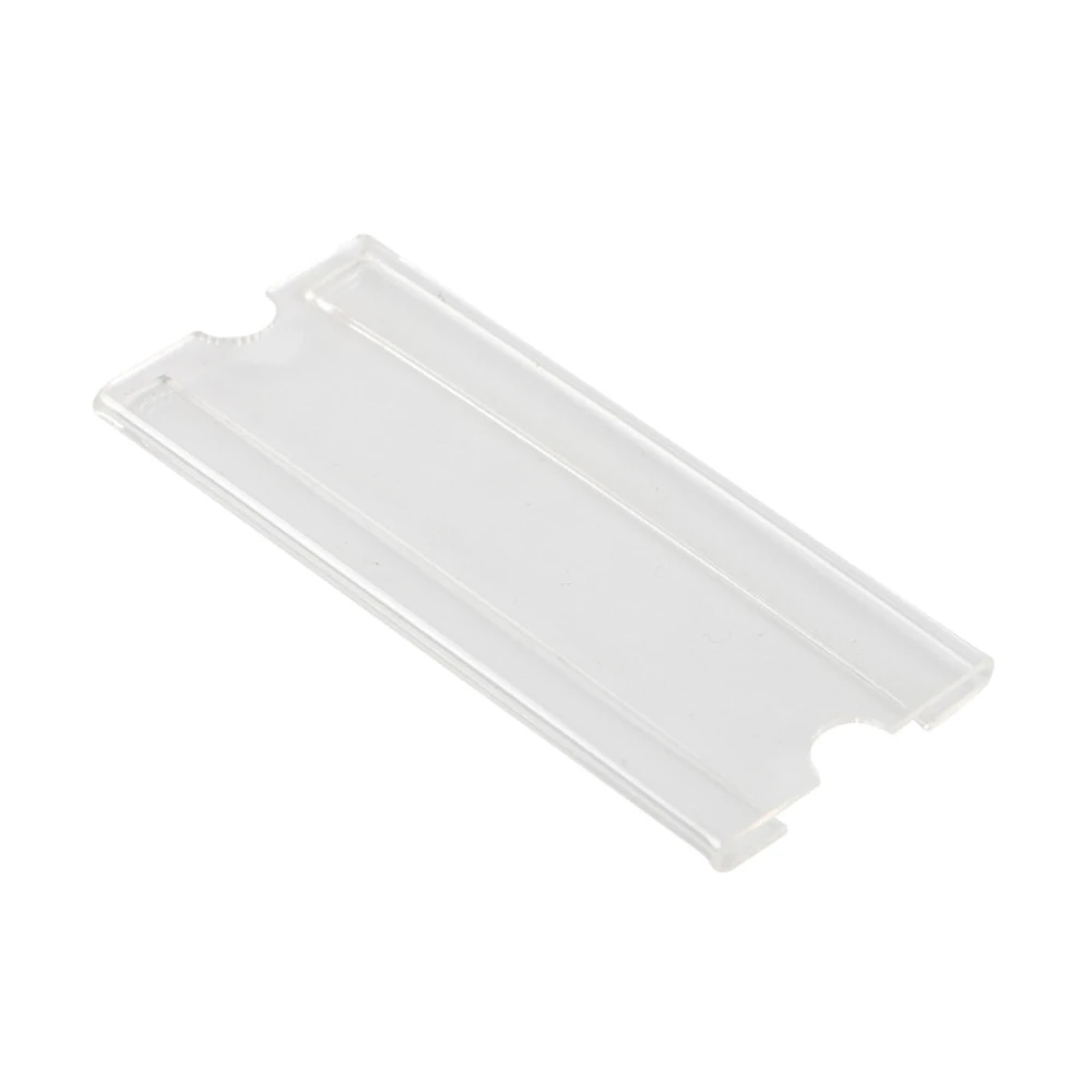 Sale On White Plastic Price Tag Holders w/ Adhesive