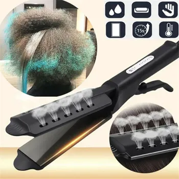 

Hair Straightener 4 Gear Adjustment Temperature Hair Straightening Tourmaline Ceramic Ionic Flat Iron Professional Styling Tool