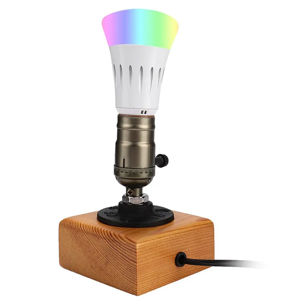 Wifi Smart Desk Lamp Dimming Color Wifi Bulb Smart Rgb Simple Desk Lamp Bedroom Model For Room Villa