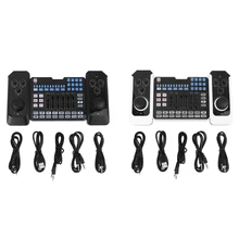 Usb Oplaadbare Bluetooth Audio Mixer Headset Microfoon Webcast Live Streaming Geluidskaart Voor Muziek Opname Karaoke Op J0PB