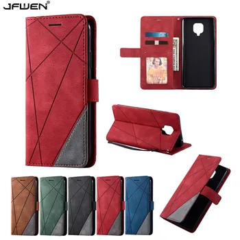 

Splice Skin Flip Wallet Leather Phone Cases For Xiaomi Redmi Note 7 8 8T 9S 9 Pro Max 7A 8A K30 Mi Note 10 9T Pro Case Cover