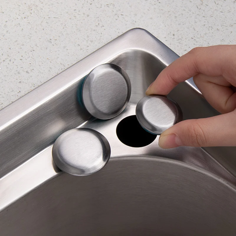 

1PC Stainless Steel Sink Hole Cover Basin Push Button Waste Bathroom Sealing Plug Push Button Dishwashing Cover Kitchen Hardware
