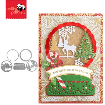 

Christmas dies Metal Cutting Dies Stencils For DIY Scrapbooking Decorative Embossing Handcraft Die Cutting Template