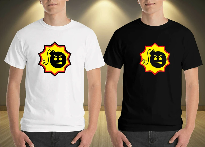 Новинка топ с надписью Serious Sam Stone забавная черно-белая футболка S-2Xl в Харадзюку