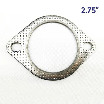 

ZUCZUG 2.75 inch 70mm Car Engine Exhaust Gasket Downpipe Flange Universal Exhaust Pipe Gasket with two holes 5pcs/Lot