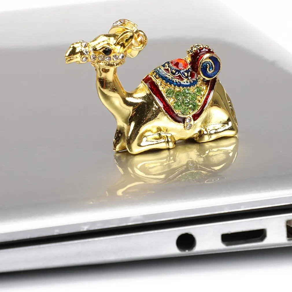 Flash Drive USB Cute Crystal Camel External Storage 64G U Disk