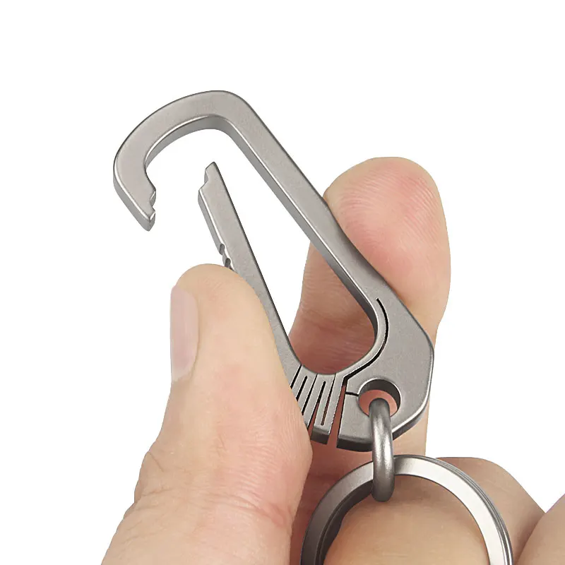 Titanium Buckle Keychain