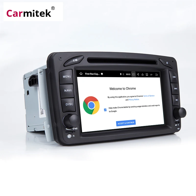 Discount Android 9.0 2din CAR DVD PLAYER For Mercedes Benz W209 W203 W168 M ML W463 Viano W639 Vito Vaneo  GPS Navi Radio USB SD Free Map 5