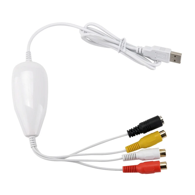 HD USB видеозахвата преобразования аналогового видео аудио в цифровой формат для Windows 7 8 10 и MAC OS, Win10