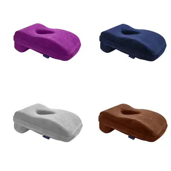 

Nap Sleeping Pillow Cushion Memory Foam Pillow Slow Rebound Desk Nap Pillow With Hollow Design For Face Down Sleeper