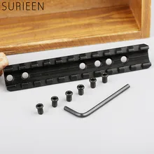 Тактический 120 мм 11 слотов подходит 20 мм Пикатинни Вивер Райзер база лазерный прицел крепление винты с гаечным ключом принадлежности для охоты