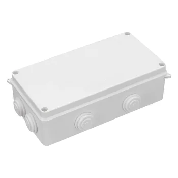 

uxcell 200mmx100mmx66mm ABS Junction Box Housing Electronic Project Instrument Case Electrical Project Box White