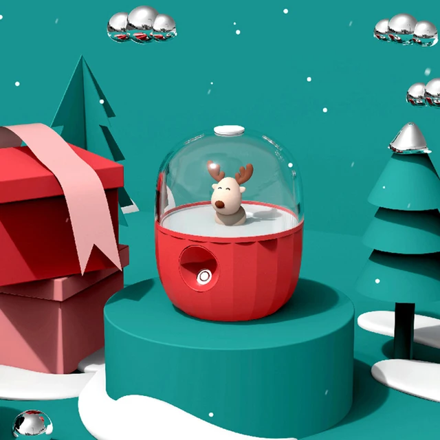 Mini Pets in Bottle Red Festive Humidifier: The Perfect Christmas Gift for a Cozy Home