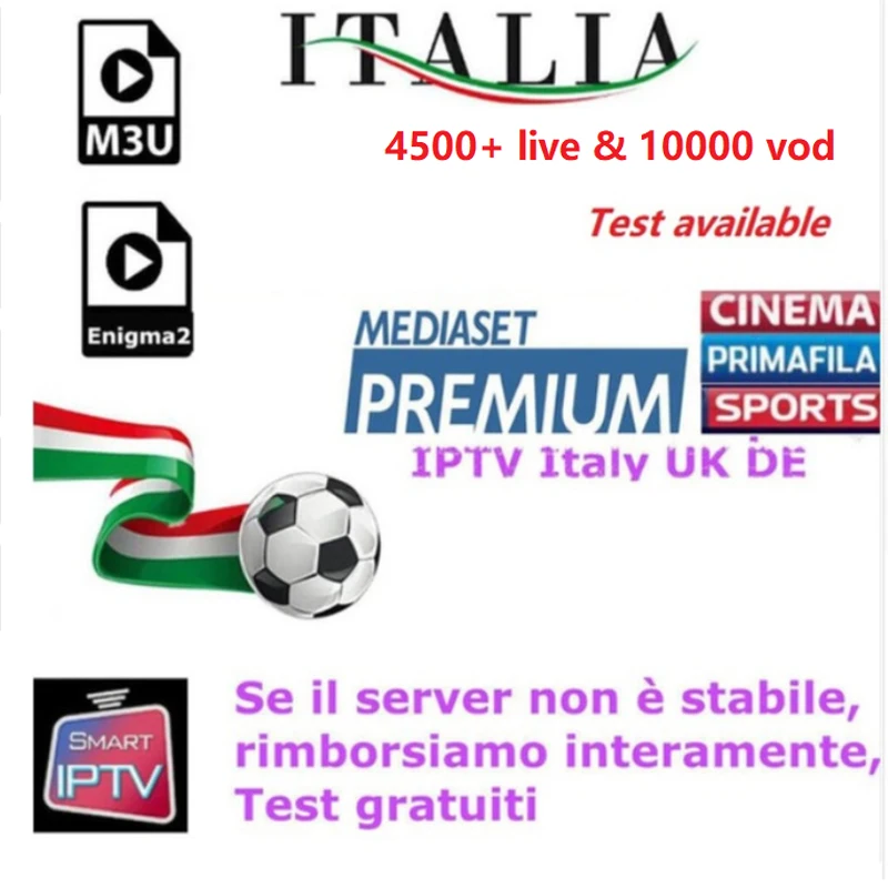 

IPTV ITALY UK GERMANY NETERHALANDS M3U LINUX MAG SMART TV SUBSCRIPTION ITALY Android TV BOX DANZ IPTV XXX IPTV ITALIAN