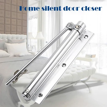 

Automatic Door Self-Closing Hinge Mute Easy to Rebound No slotting Punching Free Door Closer FAS6