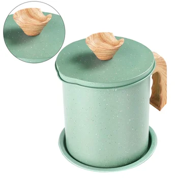 

1 Pc Kitchen Oil Pot Household Stainless Steel Oil Filter Tool (1.4L)