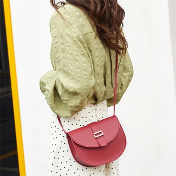 

Mnycxen Women Shoulder bags PU Leather Shell Bags Simple Small Handbags Ladies Messenger Bags College Style bolsa feminina A15