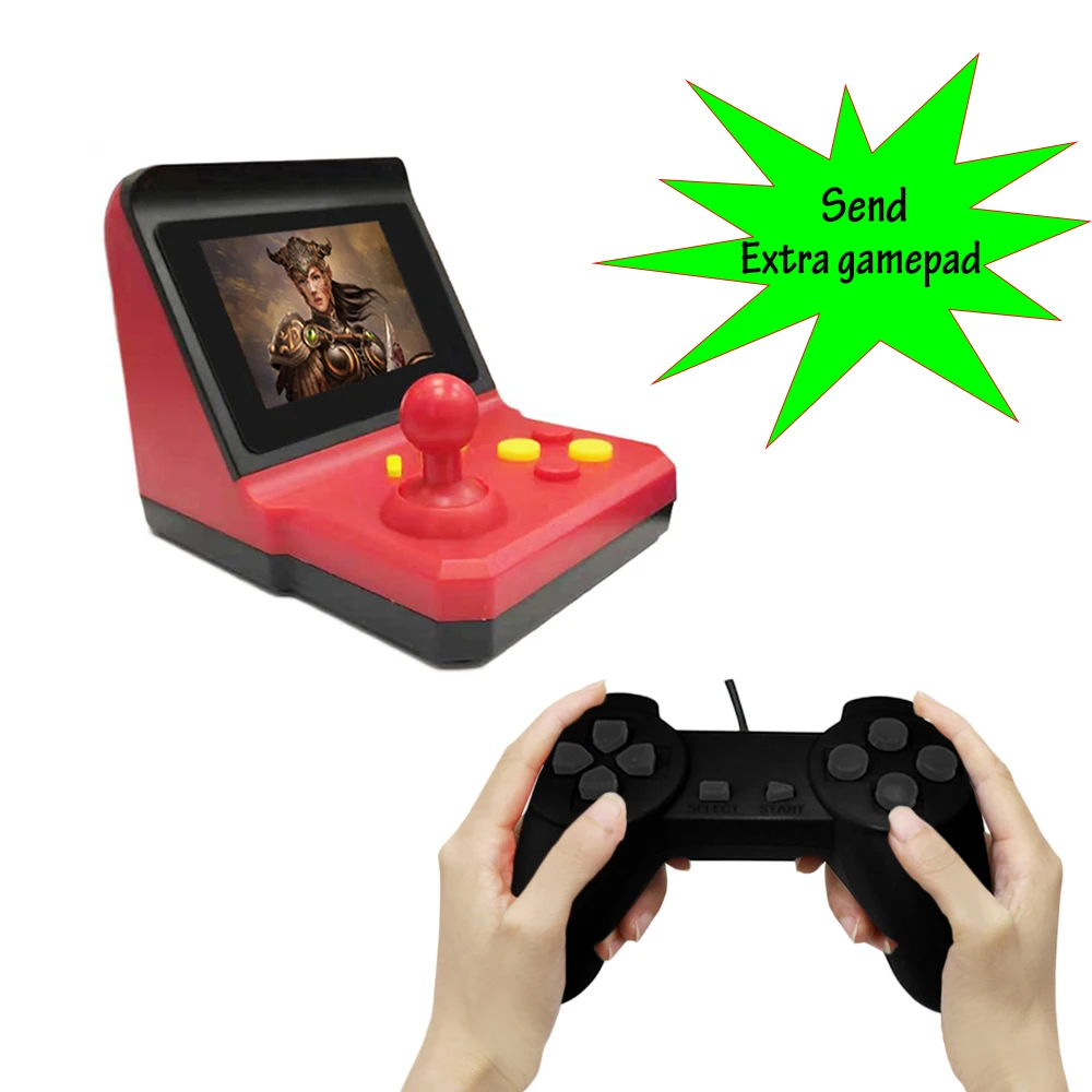 Mini Arcade Game Retro Machines for Kids with 600 Classic Video Games Console Home Travel Portable