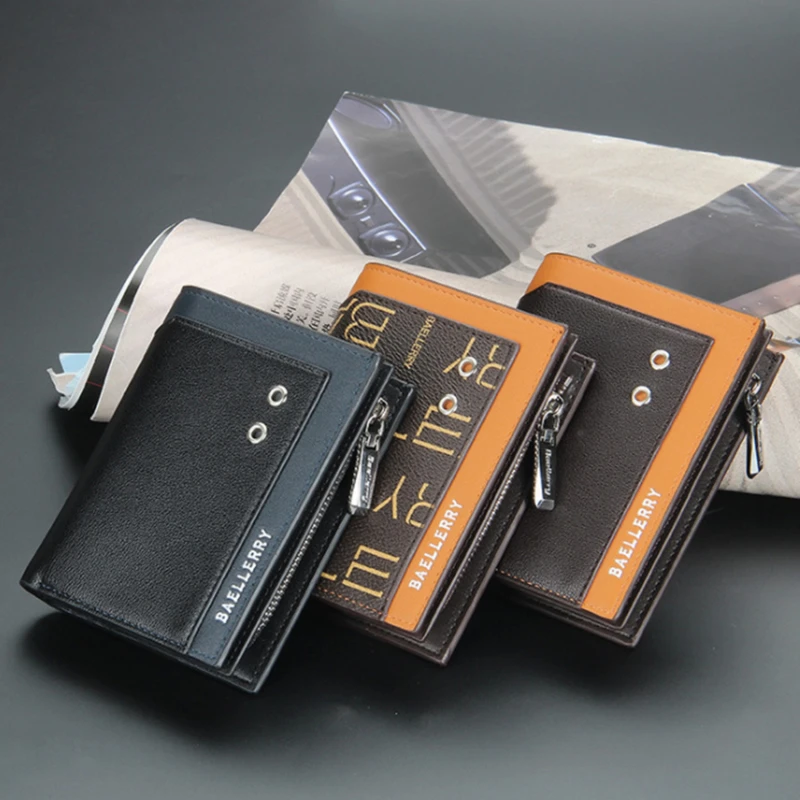 

2style Women Wallets Zipper New Fashion PU Leather Card Holder Classic Female Purse Zipper Wallet For Ladies