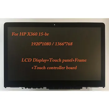 

for HP Pavilion x360 15 br052od 15 br018na 15 br005nm 15 br010nd LCD Display Panel Touch Screen Digitizer Glass Assembly + Bezel