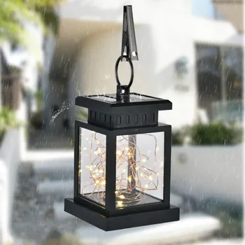 

30 LEDs Copper Wire LED Solar Clip Lamp Outdoor Waterproof Hanging Lamp Garden Yard lawn Pathway Staircase Wall Lamp Lighting