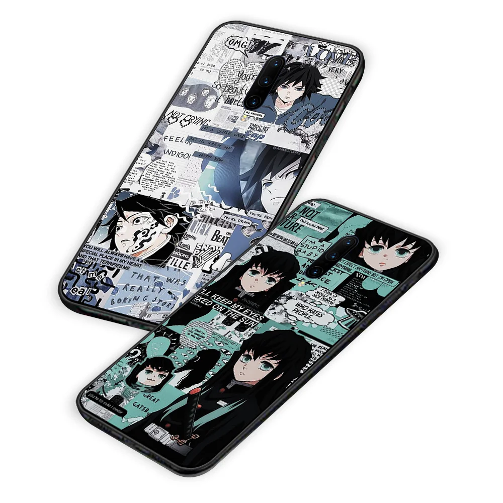 Японское аниме Kamado Nezuko Kimetsu no Yaiba Demon Slayer, Мягкий Силиконовый ТПУ чехол для телефона Oneplus 7 7pro 5 6 5T 6T 7T
