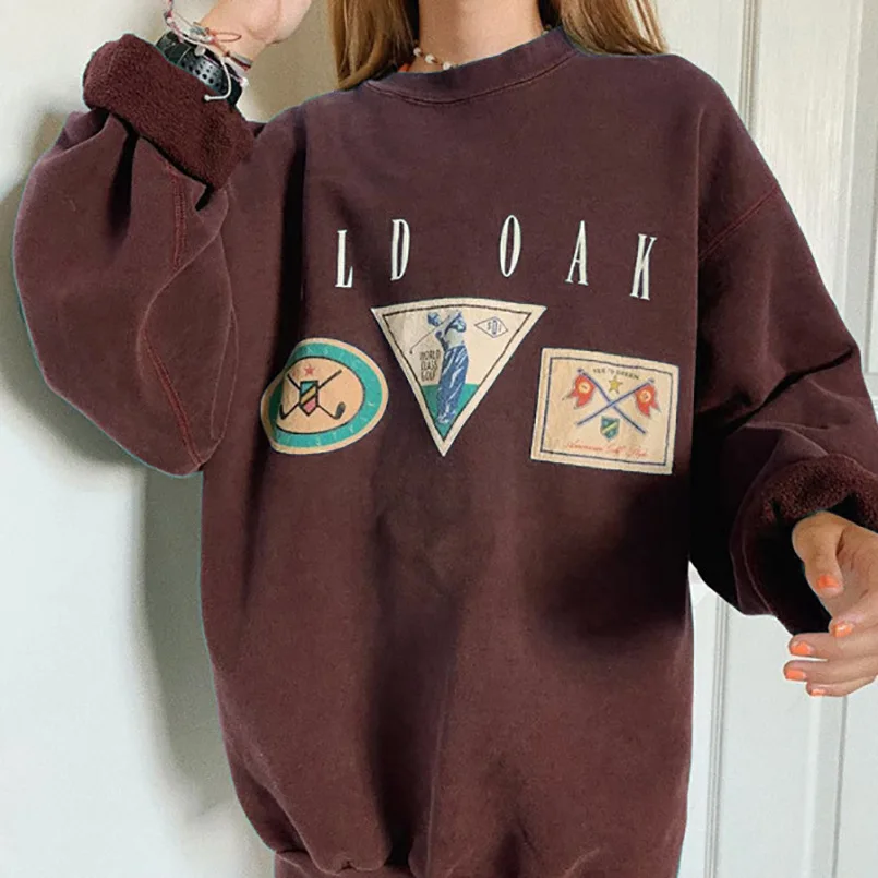 FREE SHIPPING Old Oak Vintage Hoodie JKP4347
