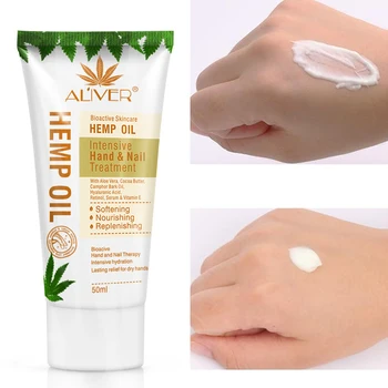 

Hemp Oil Tender Hand Cream Hand Care Antibacterial Anti-chapping Whitening Nourishing Anti-Aging Professional Skin Care Cream