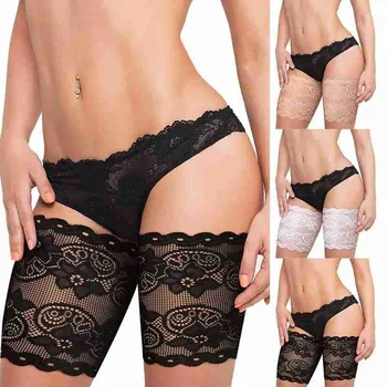 

Lace Thigh Dijenband from Rubbing Leg Dijenband Women Anti Chafing Leg Protection Thigh Bands Anti-Slip Lace Thigh Leg Socks