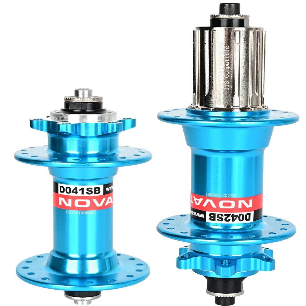 Novatec D041SB D042SB MTB Bike Hub Bicycle Mountain bearing Hubs Disc Brake Cassette Hub 28/32/36 Holes HG SX 8/9/10/11/12 Speed