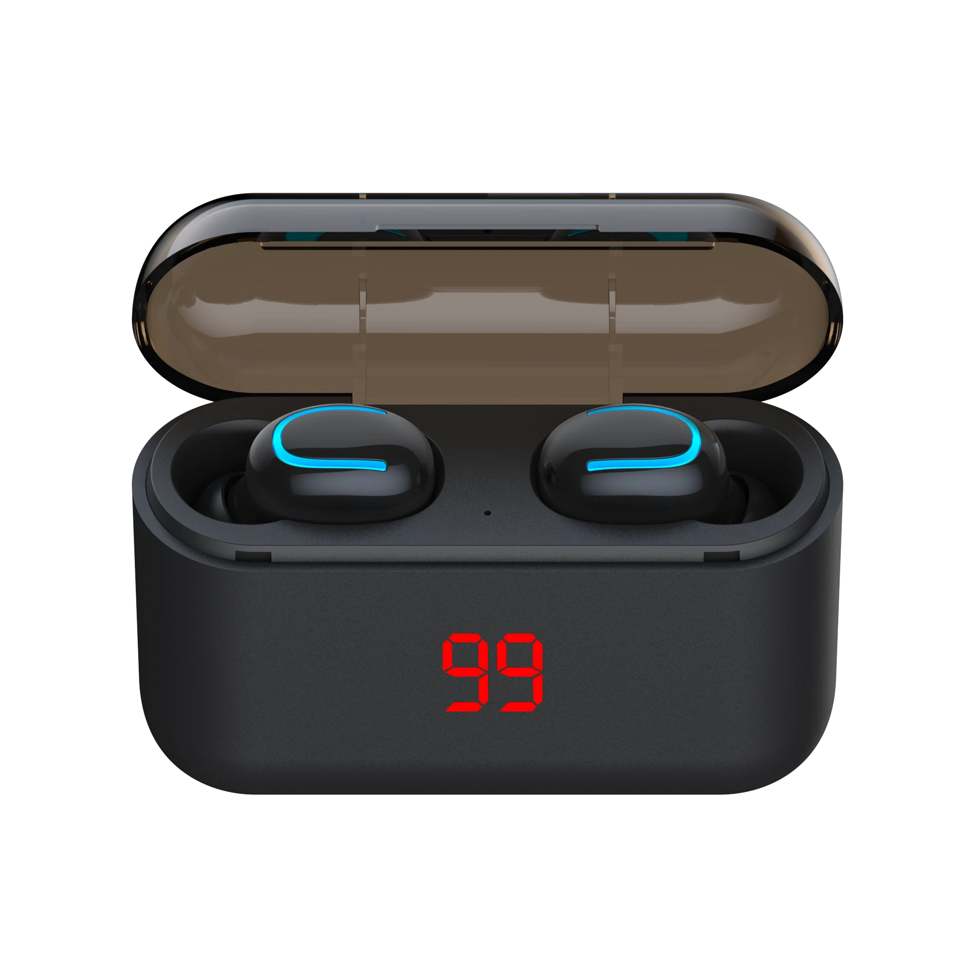 

TWS Earbuds Wireless Bluetooth Earphones Touch Control Stereo Cordless Headset For iPhone Smart Phone With Charging Box