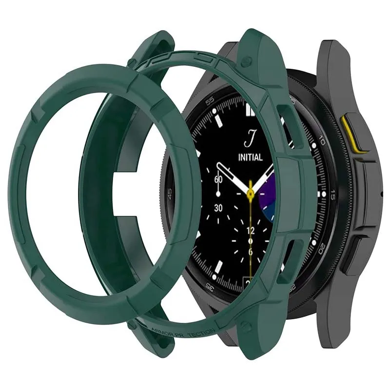 Caso armadura para galaxy watch 4 clássico 42 46mm para galaxy watch 4