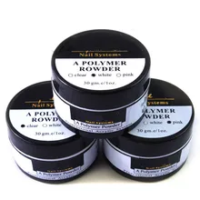 6 г акриловый порошок для ногтей белый розовый прозрачный 3 цвета Акриловые маникюрные советы для ногтей инструменты для дизайна ногтей