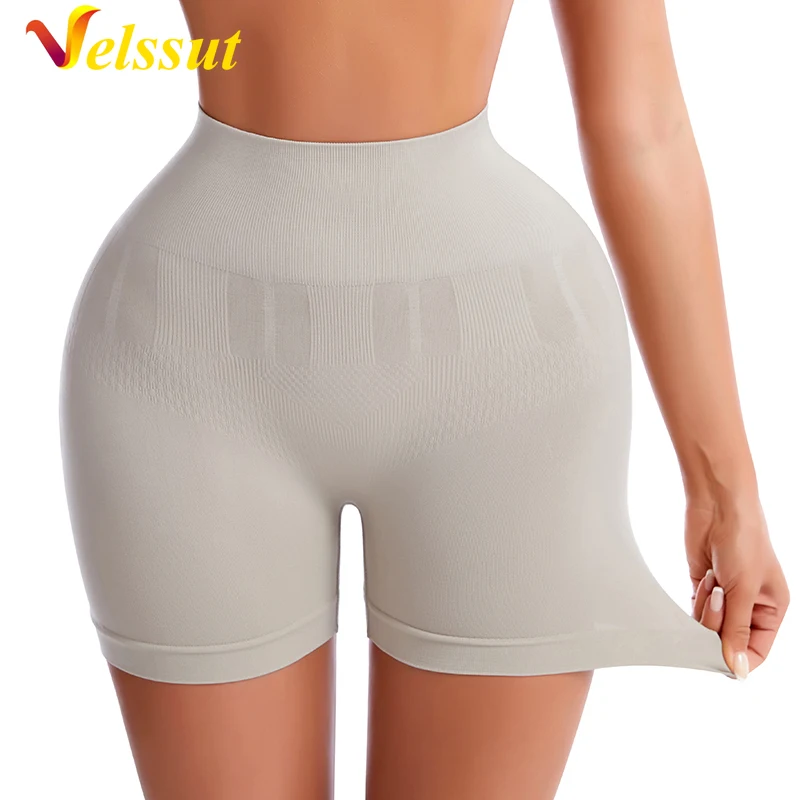 Velssut  High Waist Shaper Panties Butt Lifter Seamless Tummy Waist Trainer Womens Slimming Shaper Panties Sexy Lace Shapewear shapewear for tummy Shapewear