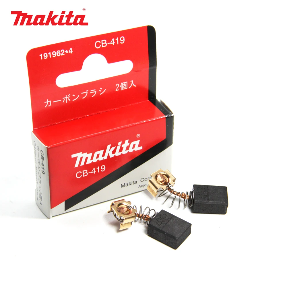 Pair of Carbon Brushes for Makita 6823 6824 6825 6826 6827 8450 8451 9046 4304T 