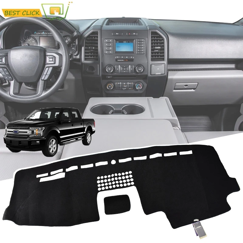 Premium Carpet, Black Dashmat UltiMat Dashboard Cover Ford F-150 91609-00-25 Premium Carpet, Black Dashmat UltiMat Dashboard Cover Ford F-150 91609-00-25