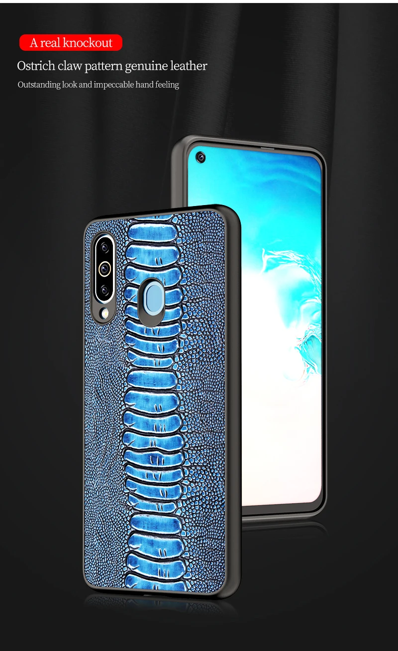 Для samsung Galaxy A50 чехол противоударный A10 A20 A30 A60 A70 A80 задняя крышка из натуральной кожи защитные чехлы A10e A20e чехол