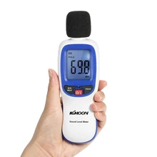 KKmoon WT85 30-130dB(A) Портативный ЖК-цифровой измеритель шума Измеритель шума измерительный прибор децибел Тестер для различных мест