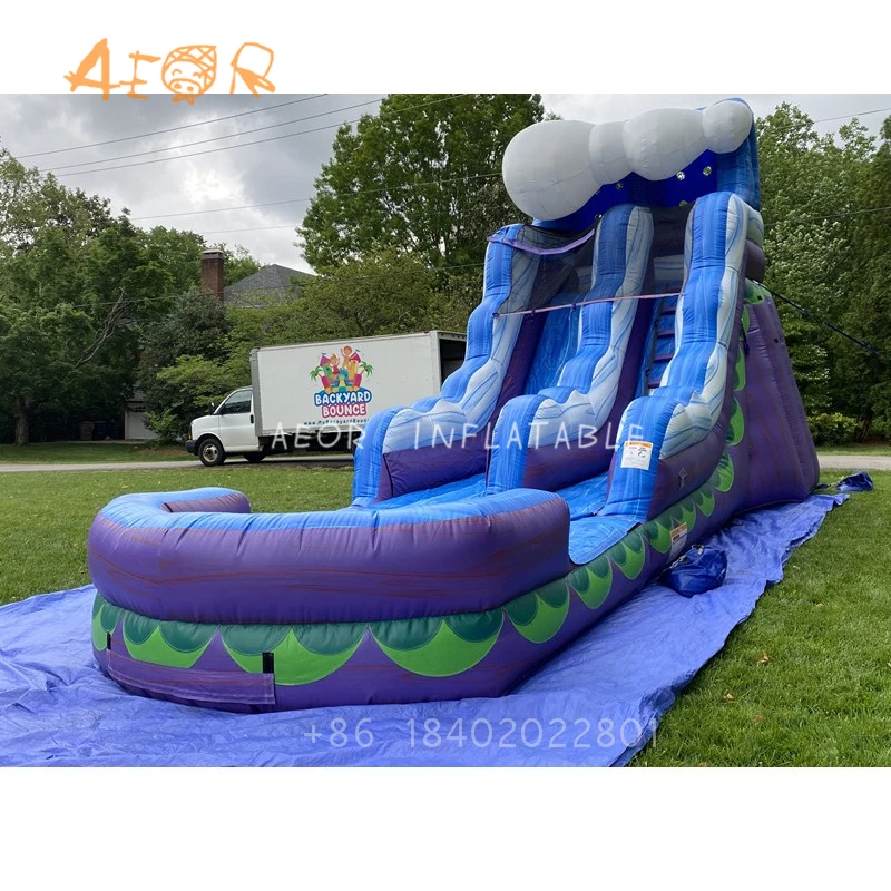 Blow up slip and slides deals